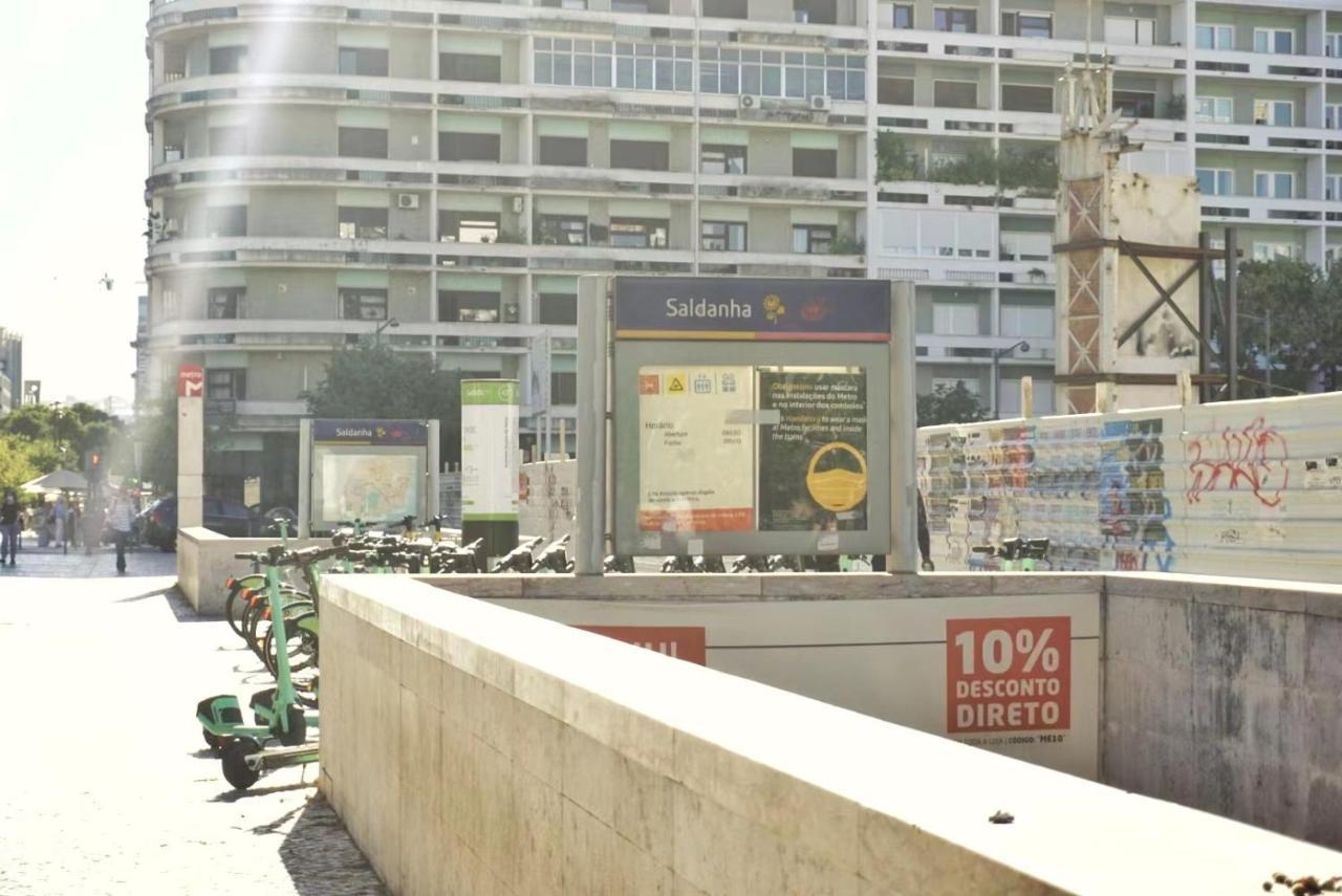 Terrace Saldanha Apartment ลิสบอน ภายนอก รูปภาพ